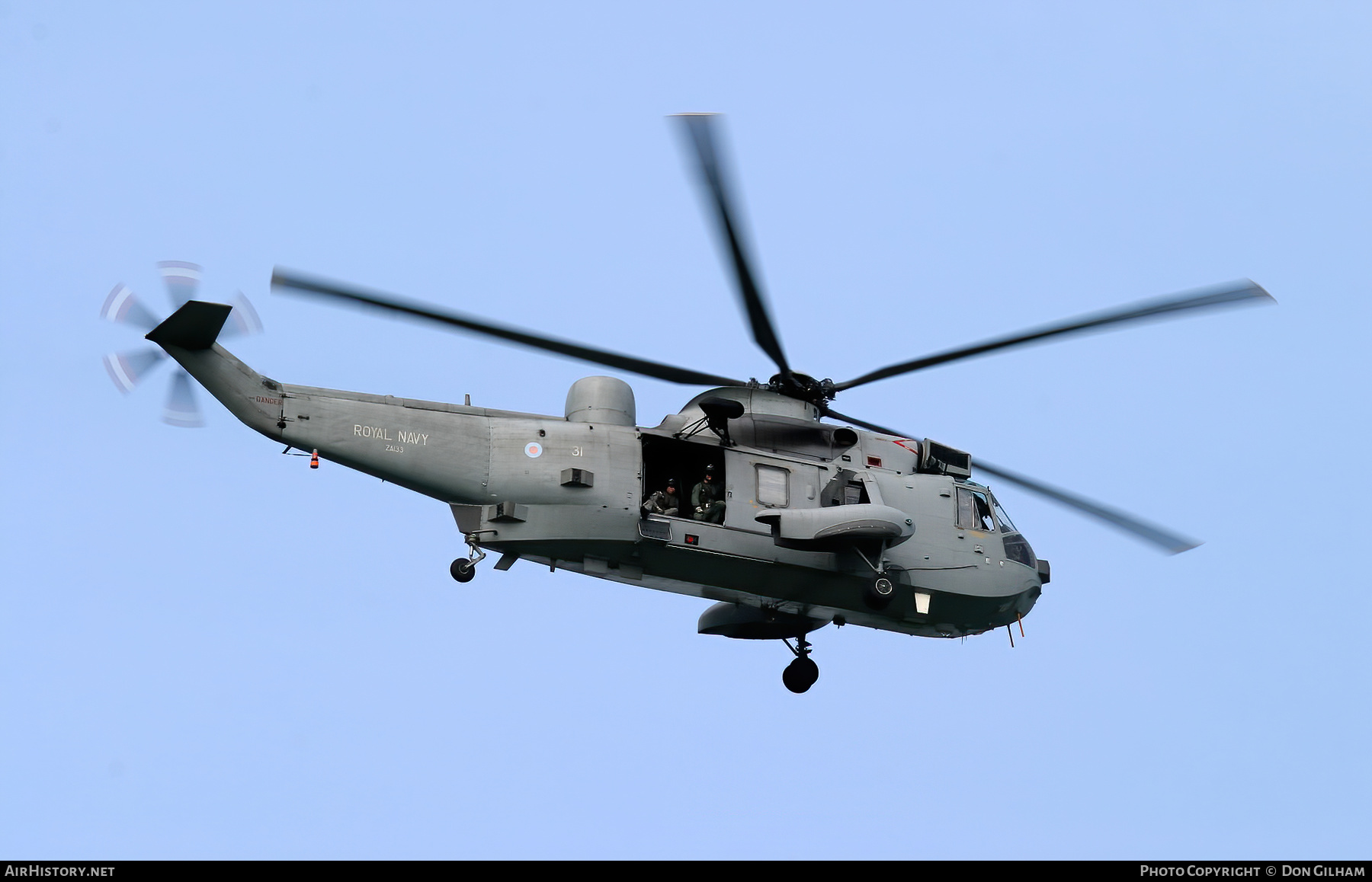 Aircraft Photo of ZA133 | Westland WS-61 Sea King HAS5 | UK - Navy | AirHistory.net #306106