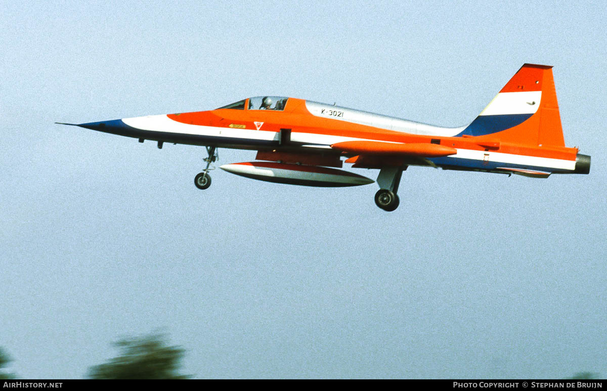 Aircraft Photo of K-3021 | Canadair NF-5A | Netherlands - Air Force | AirHistory.net #306117