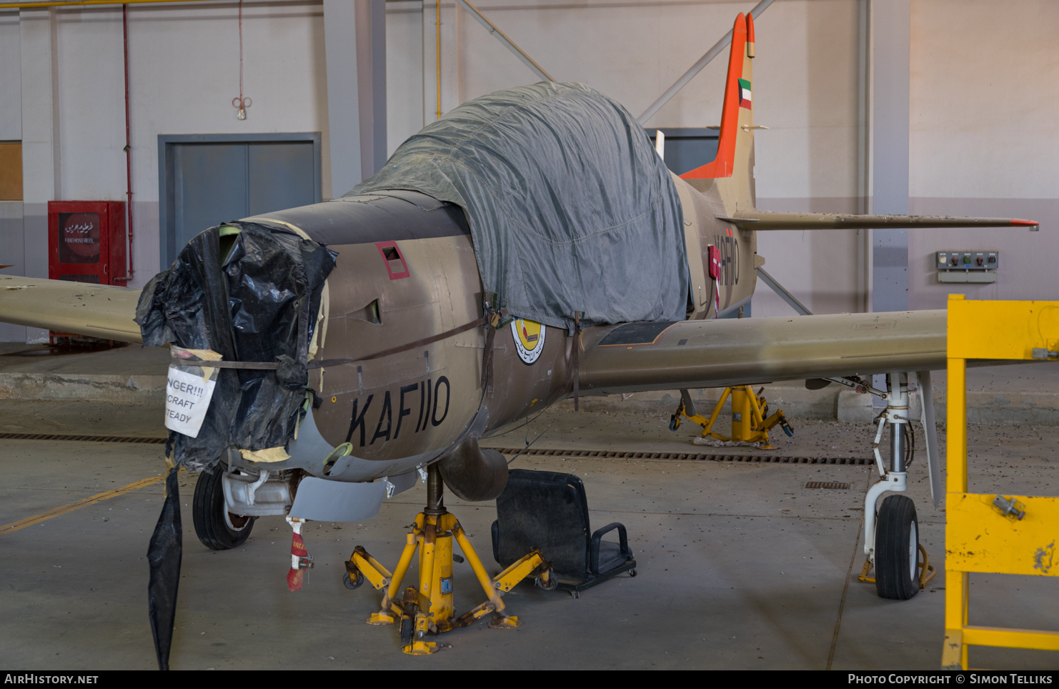 Aircraft Photo of KAF-110 | Short S-312 Tucano Mk52 | Kuwait - Air Force | AirHistory.net #306141