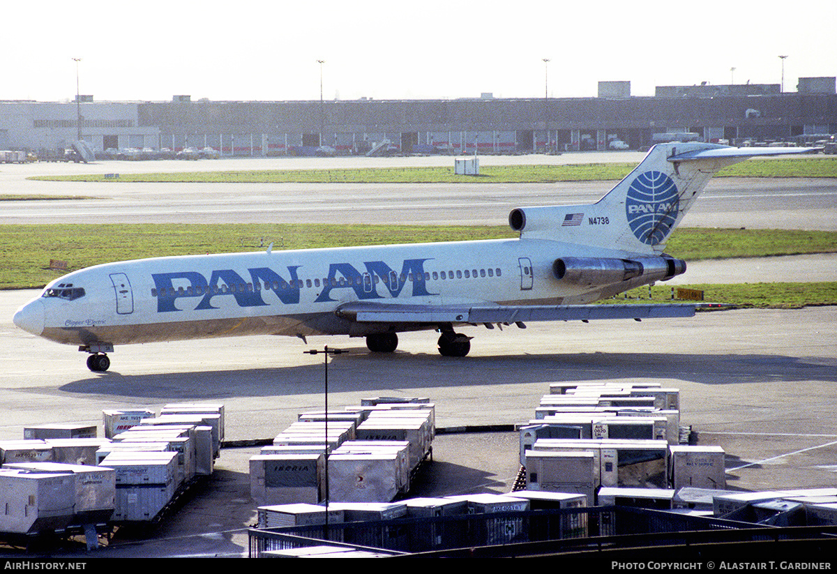 Aircraft Photo of N4738 | Boeing 727-235 | Pan American World Airways - Pan Am | AirHistory.net #306145
