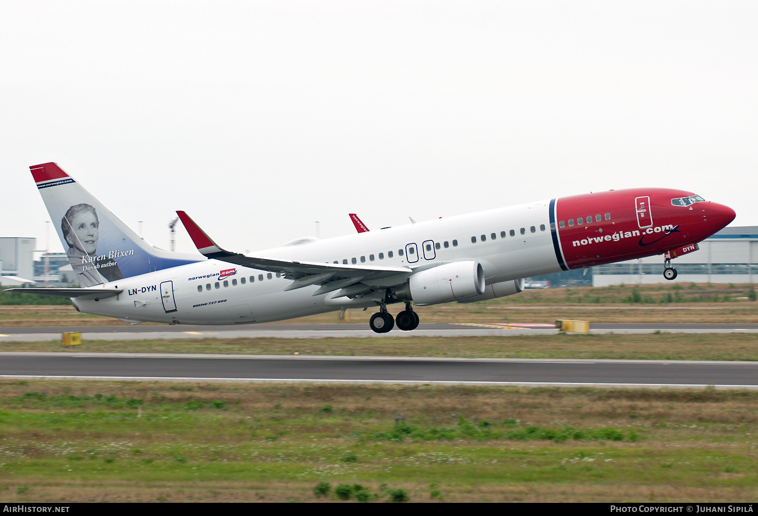 Aircraft Photo of LN-DYN | Boeing 737-8JP | Norwegian | AirHistory.net #306147