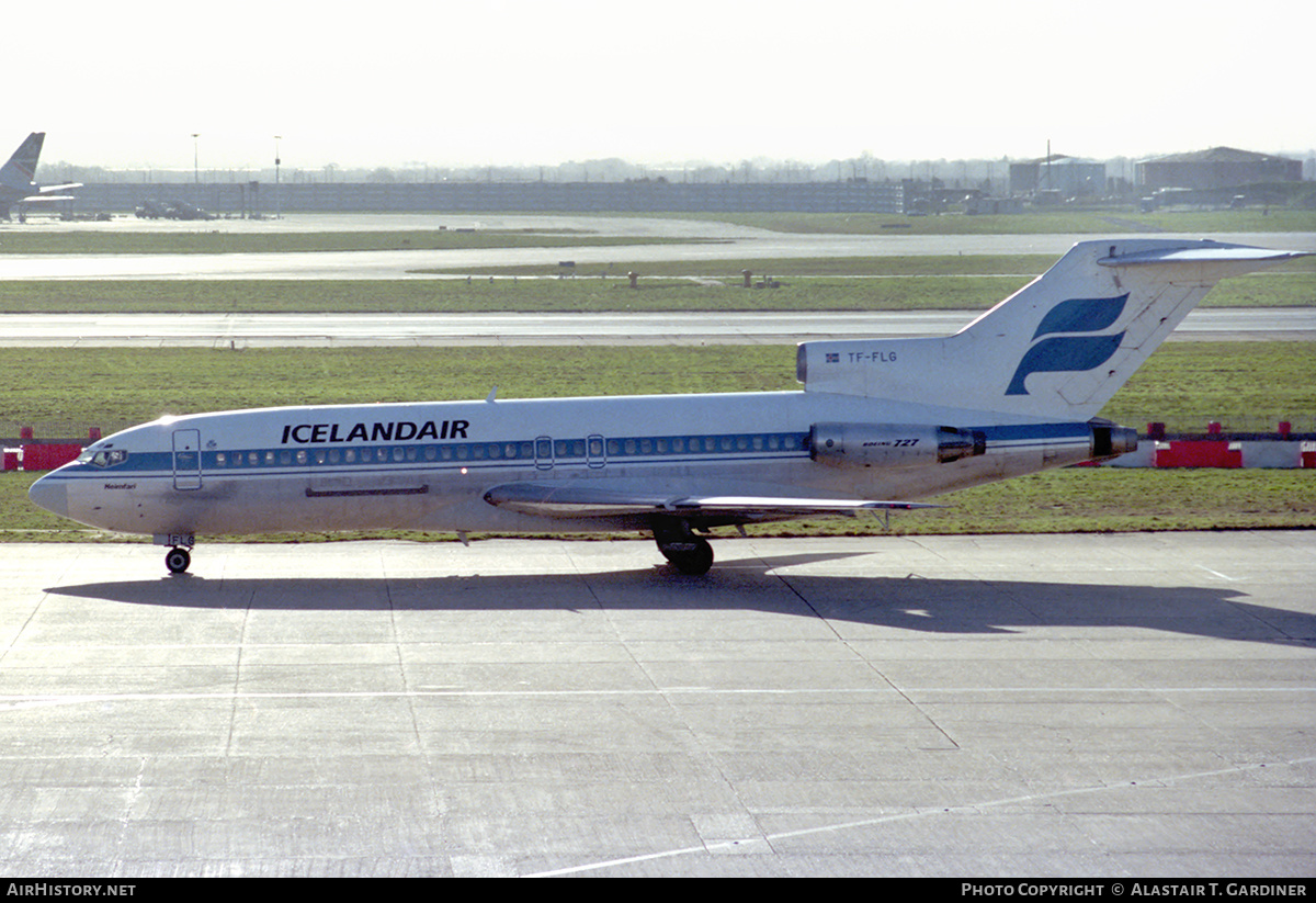 Aircraft Photo of TF-FLG | Boeing 727-185C | Icelandair | AirHistory.net #306158