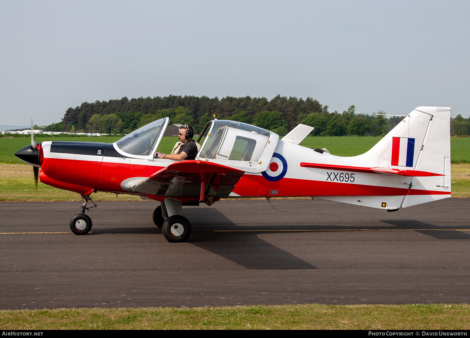 Aircraft Photo of G-CBBT / XX695 | Scottish Aviation Bulldog T1 | UK - Air Force | AirHistory.net #306162