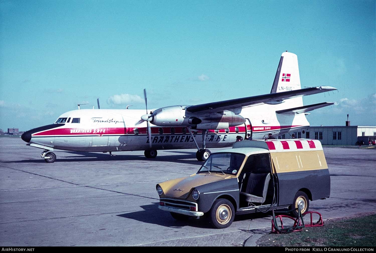 Aircraft Photo of LN-SUG | Fokker F27-100 Friendship | Braathens SAFE | AirHistory.net #306169