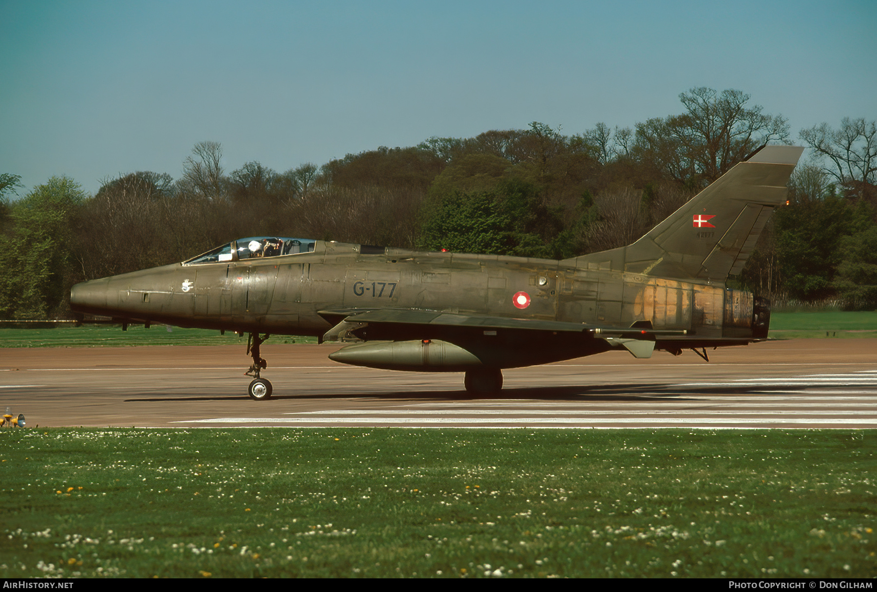 Aircraft Photo of G-177 / 42177 | North American F-100D Super Sabre | Denmark - Air Force | AirHistory.net #306189