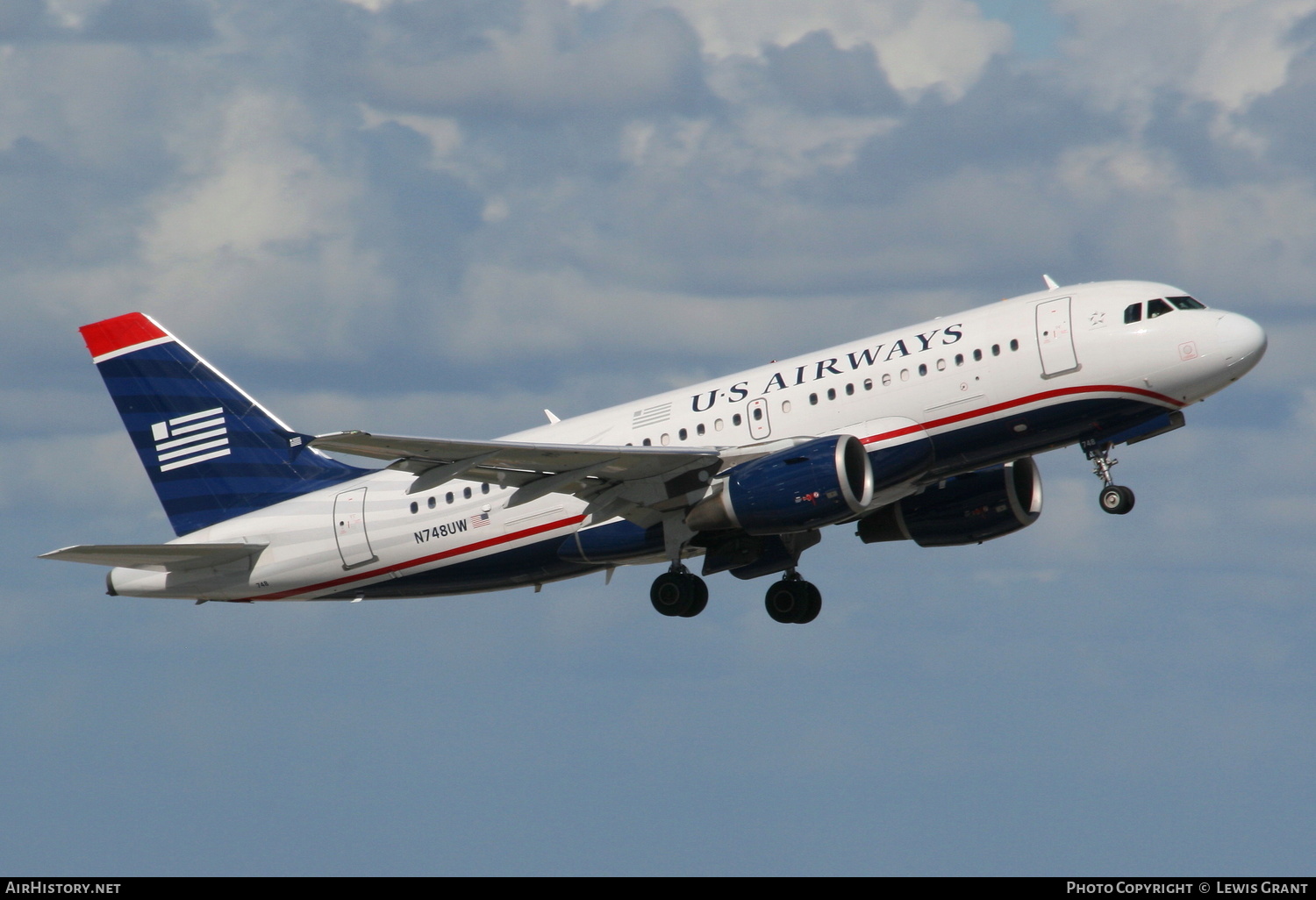 Aircraft Photo of N748UW | Airbus A319-112 | US Airways | AirHistory.net #306222