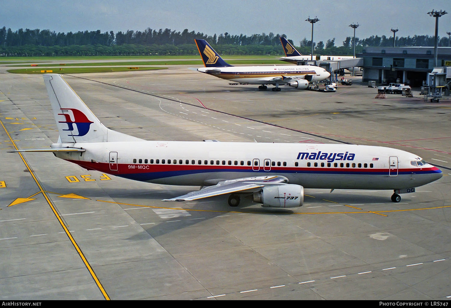 Aircraft Photo of 9M-MQC | Boeing 737-4H6 | Malaysia Airlines | AirHistory.net #306226