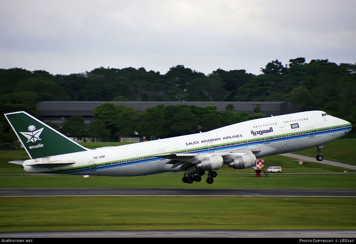 Aircraft Photo of HZ-AIM | Boeing 747-367 | Saudia - Saudi Arabian Airlines | AirHistory.net #306228