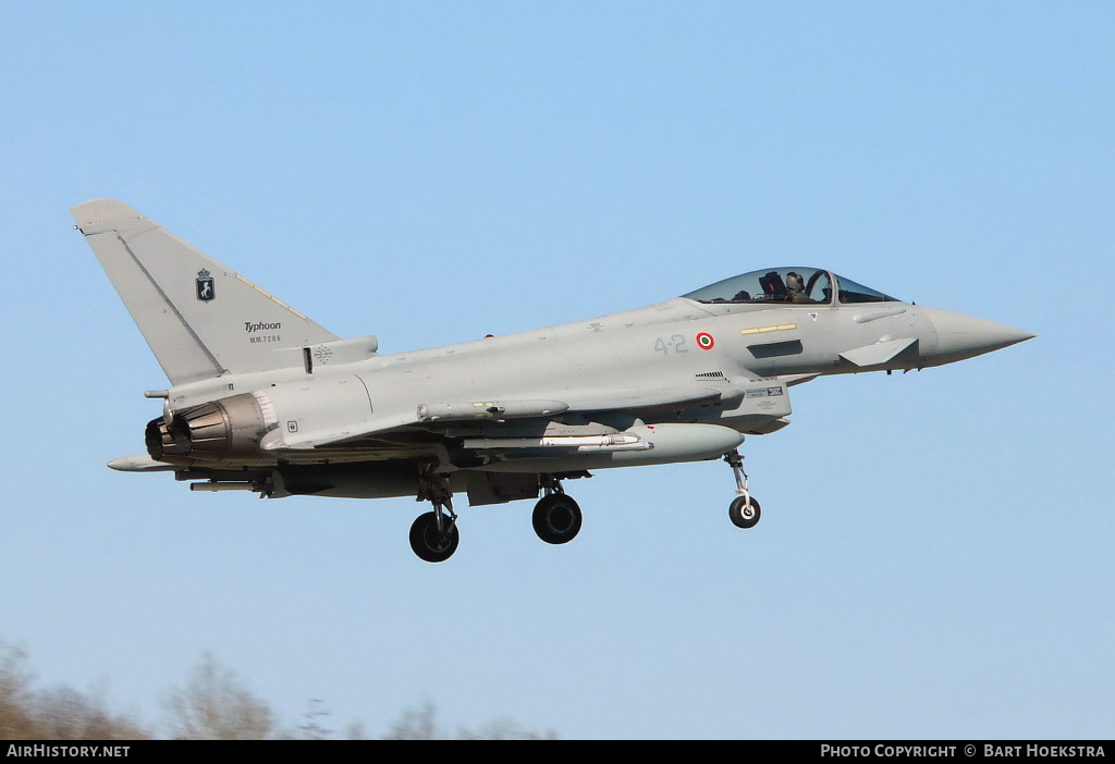 Aircraft Photo of MM7286 | Eurofighter F-2000A Typhoon | Italy - Air Force | AirHistory.net #306244
