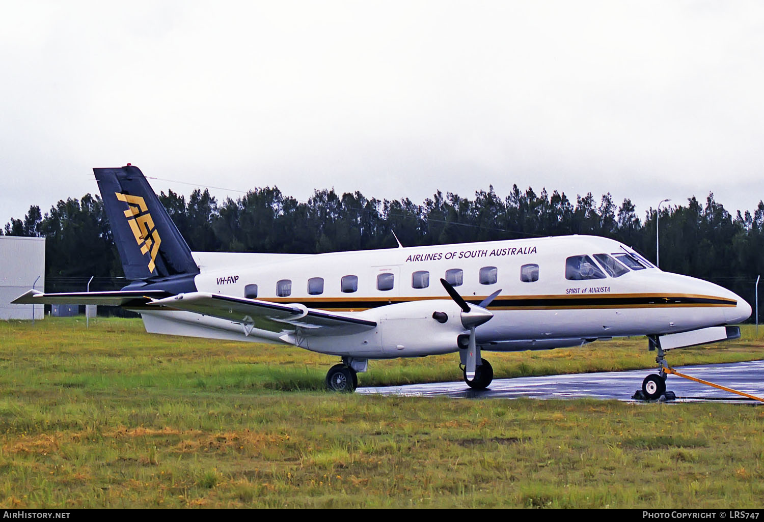 Aircraft Photo of VH-FNP | Embraer EMB-110P2 Bandeirante | Airlines of South Australia - ASA | AirHistory.net #306245