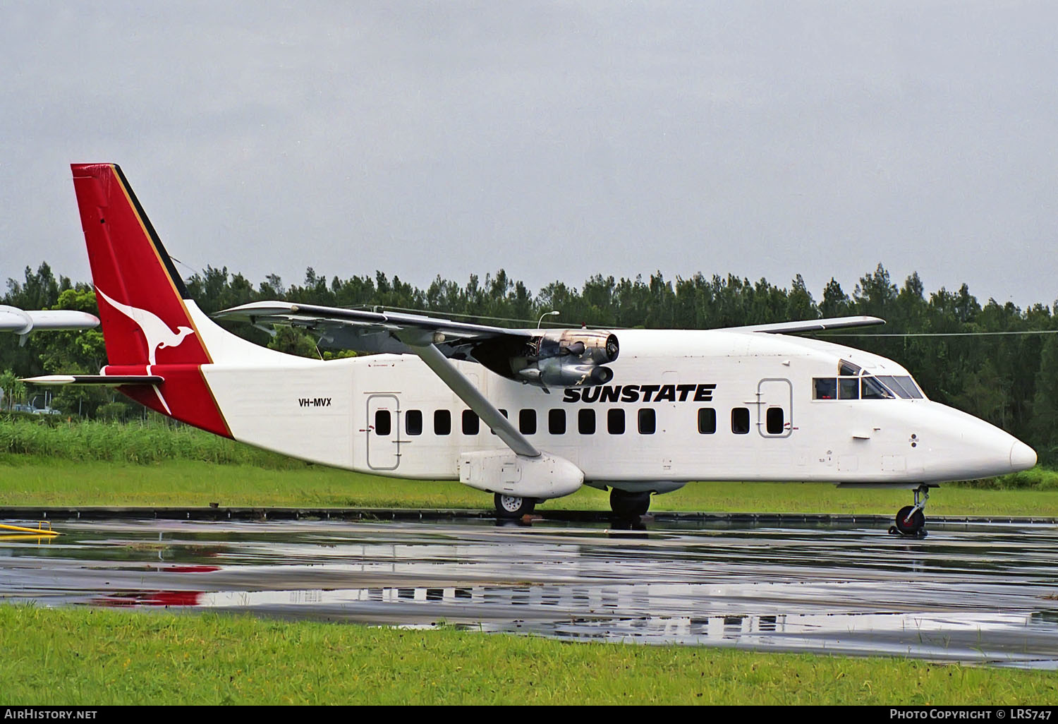 Aircraft Photo of VH-MVX | Short 360-100 | Sunstate Airlines | AirHistory.net #306247