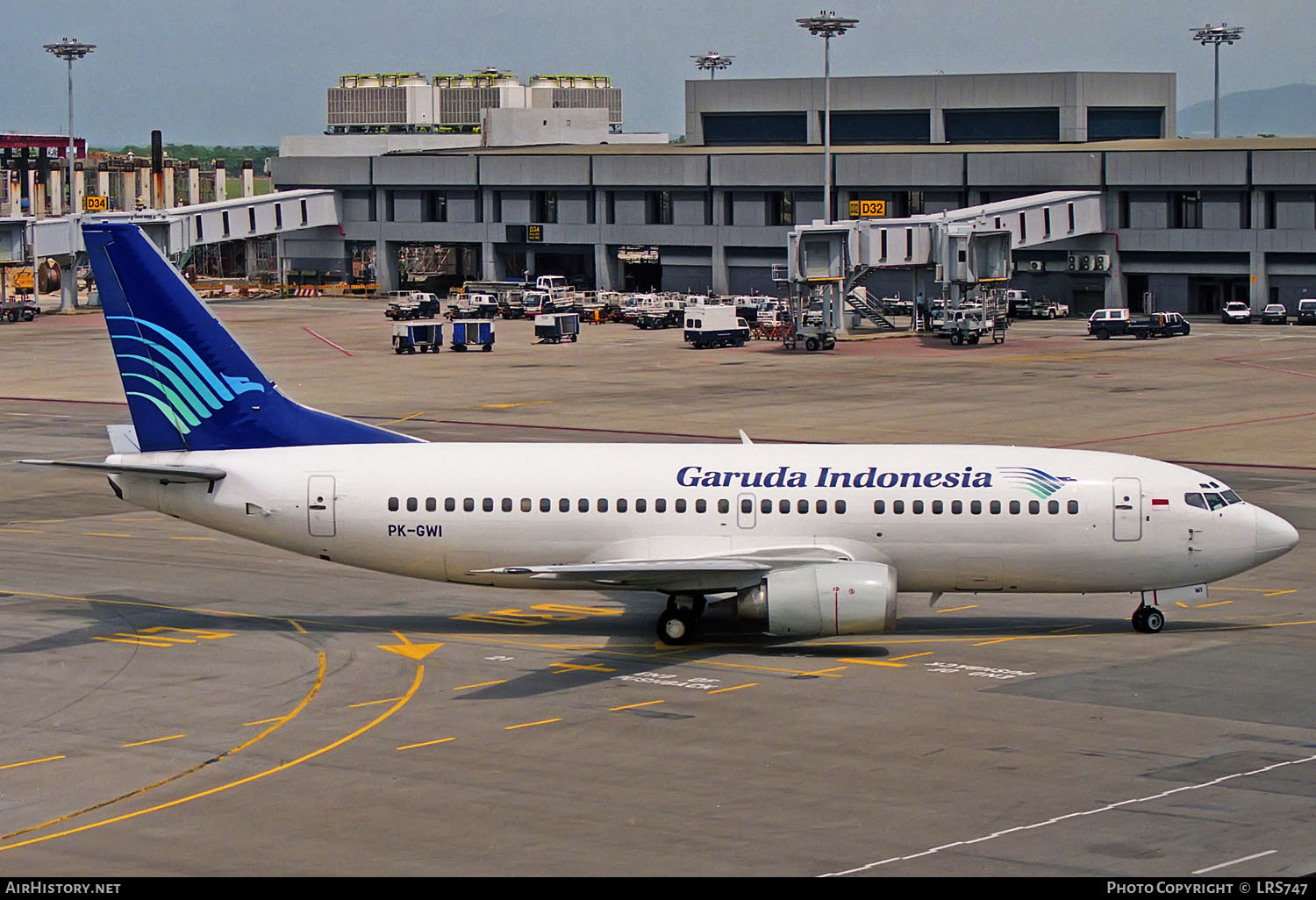 Aircraft Photo of PK-GWI | Boeing 737-3Q8 | Garuda Indonesia | AirHistory.net #306261