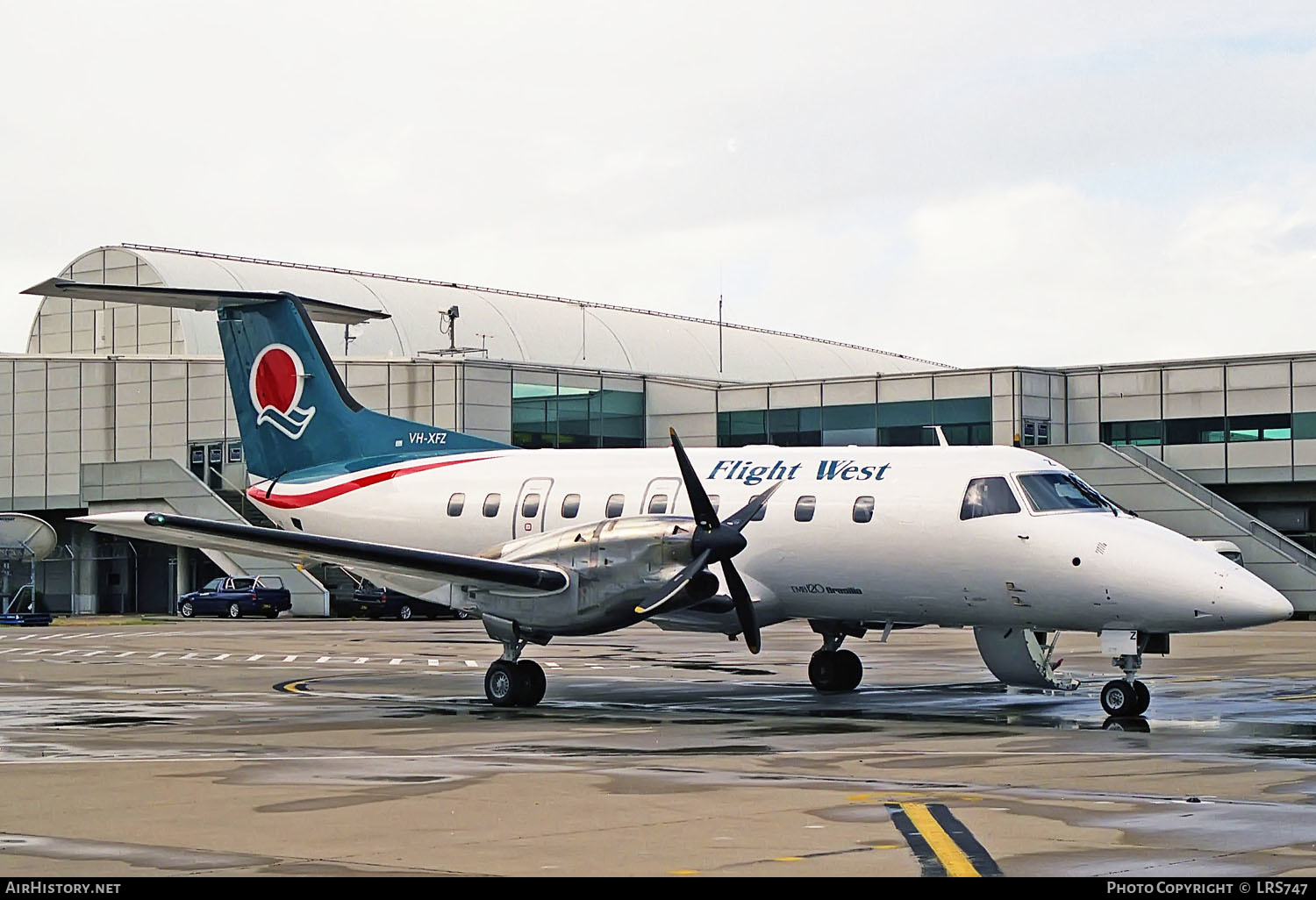 Aircraft Photo of VH-XFZ | Embraer EMB-120RT Brasilia | Flight West Airlines | AirHistory.net #306270