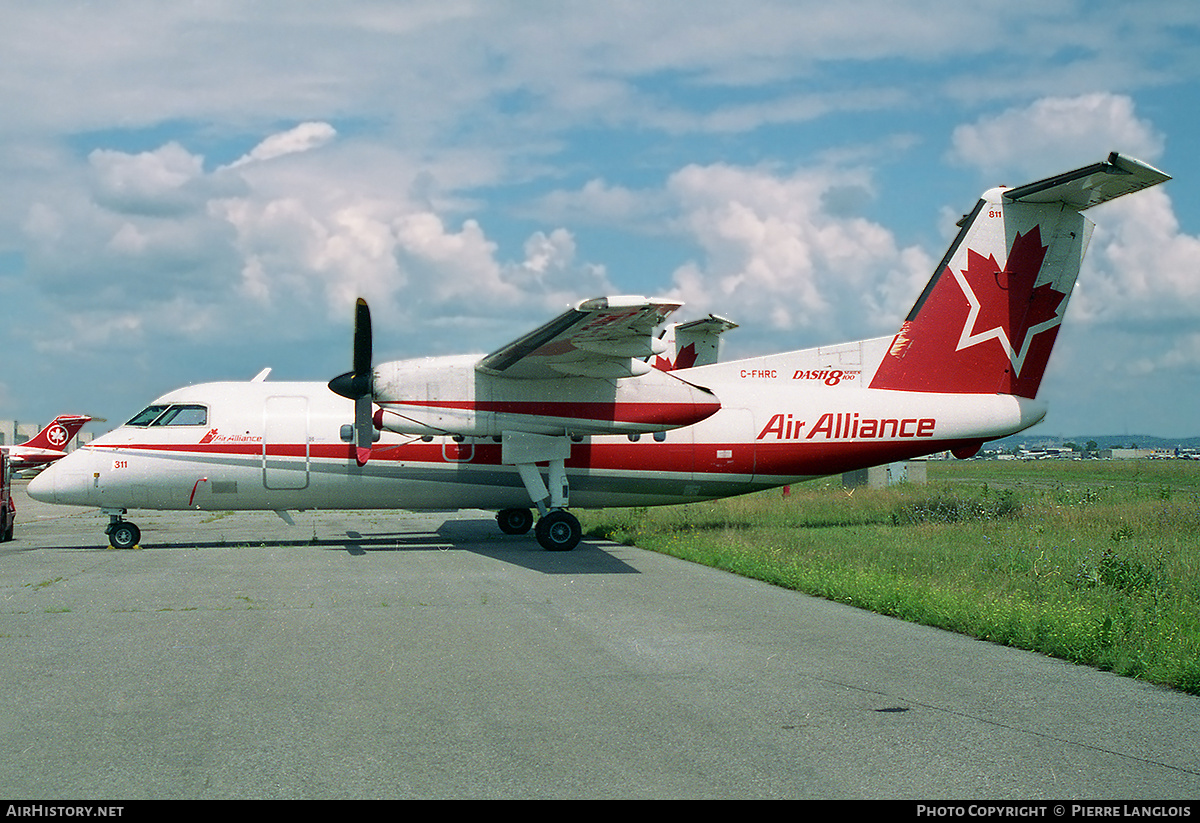 Aircraft Photo of C-FHRC | De Havilland Canada DHC-8-102 Dash 8 | Air Alliance | AirHistory.net #306276