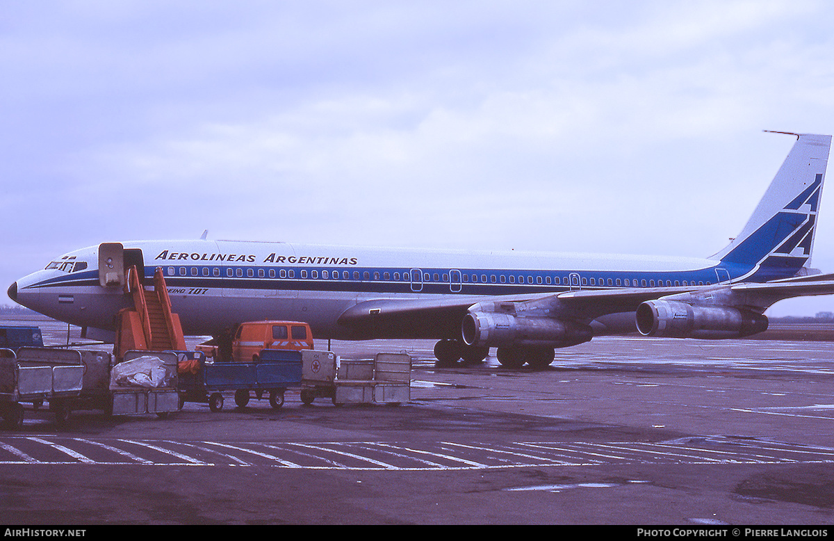 Aircraft Photo of LV-LGP | Boeing 707-372C | Aerolíneas Argentinas | AirHistory.net #306296
