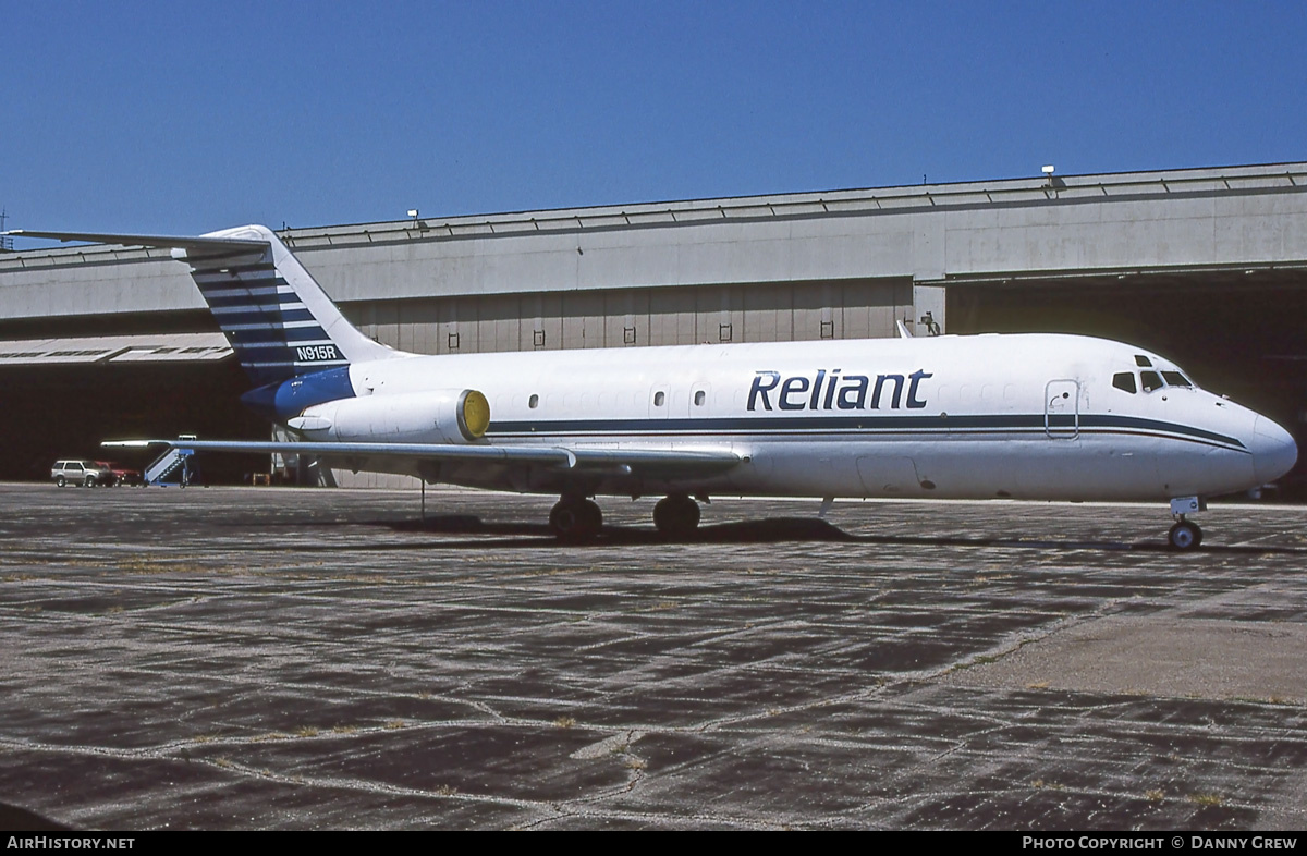 Aircraft Photo of N915R | McDonnell Douglas DC-9-15/F | Reliant Airlines | AirHistory.net #306299