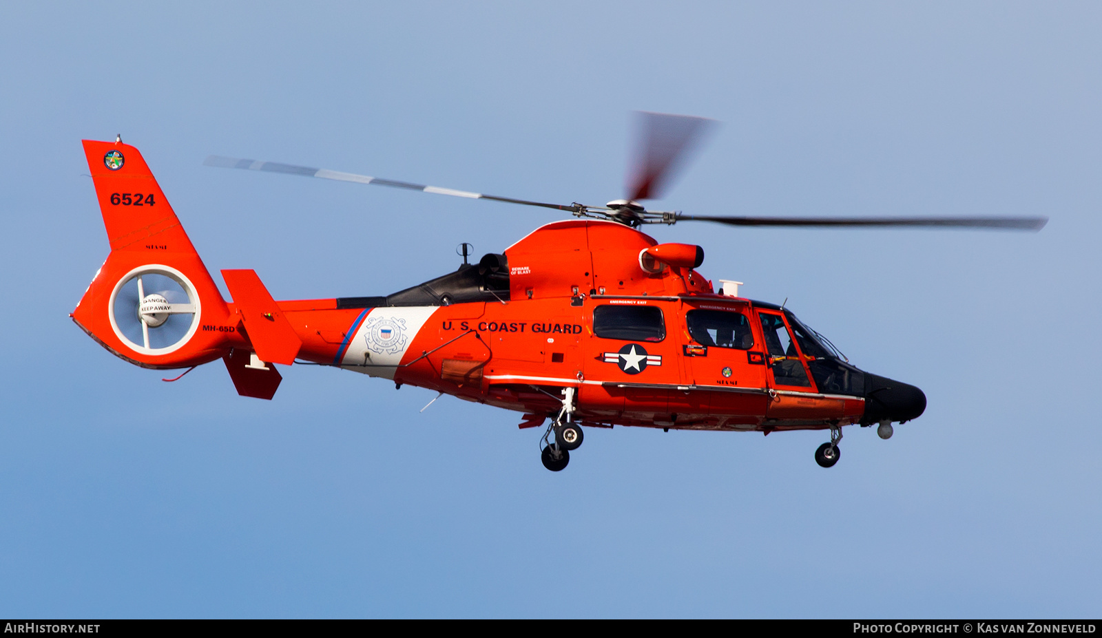 Aircraft Photo of 6524 | Aerospatiale MH-65D Dolphin | USA - Coast Guard | AirHistory.net #306307