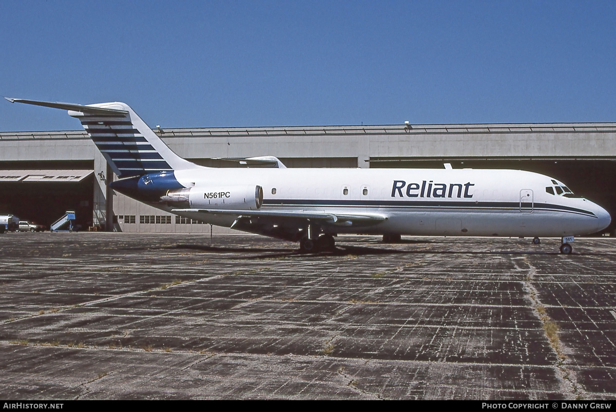 Aircraft Photo of N561PC | McDonnell Douglas DC-9-15/F | Reliant Airlines | AirHistory.net #306313
