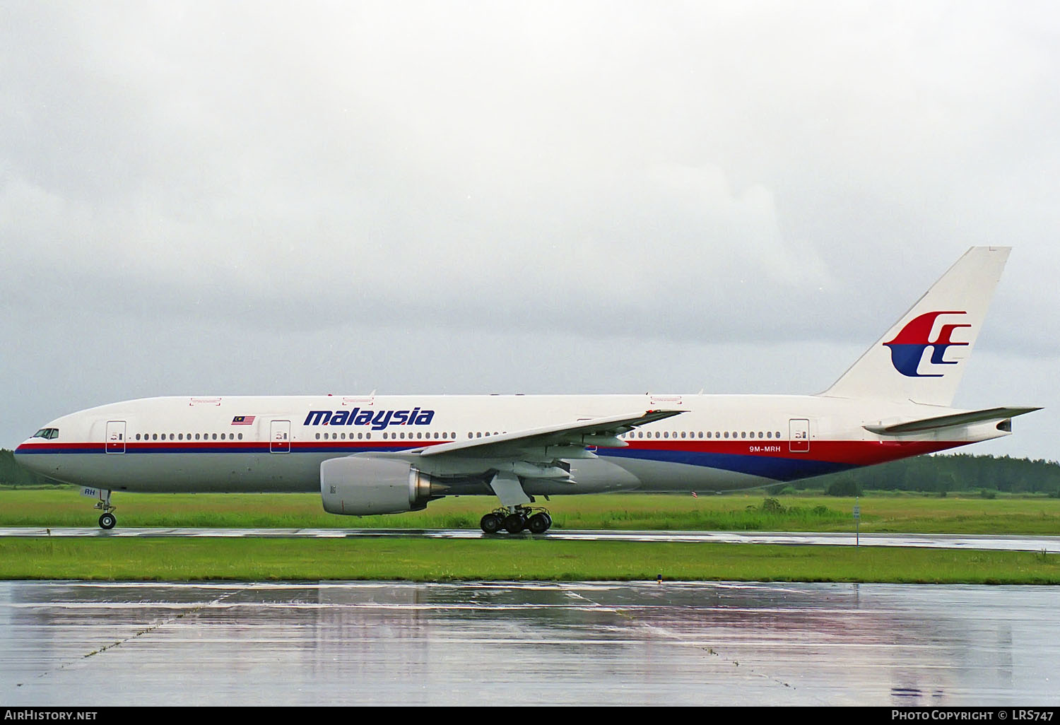 Aircraft Photo of 9M-MRH | Boeing 777-2H6/ER | Malaysia Airlines | AirHistory.net #306320