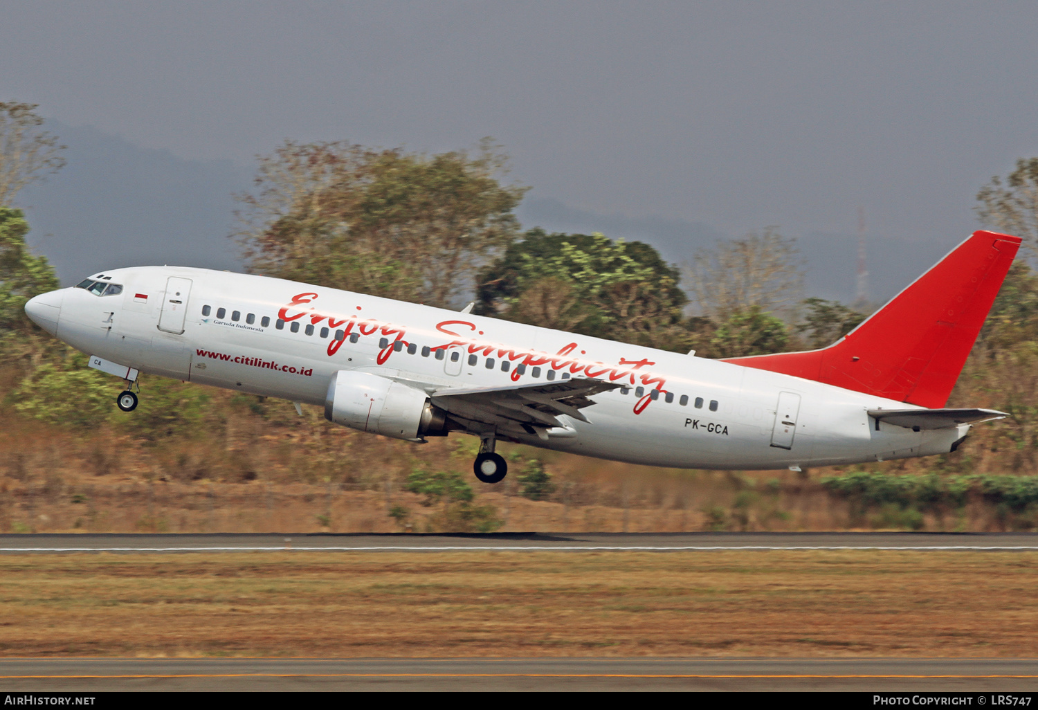 Aircraft Photo of PK-GCA | Boeing 737-3L9 | Citilink | AirHistory.net #306323