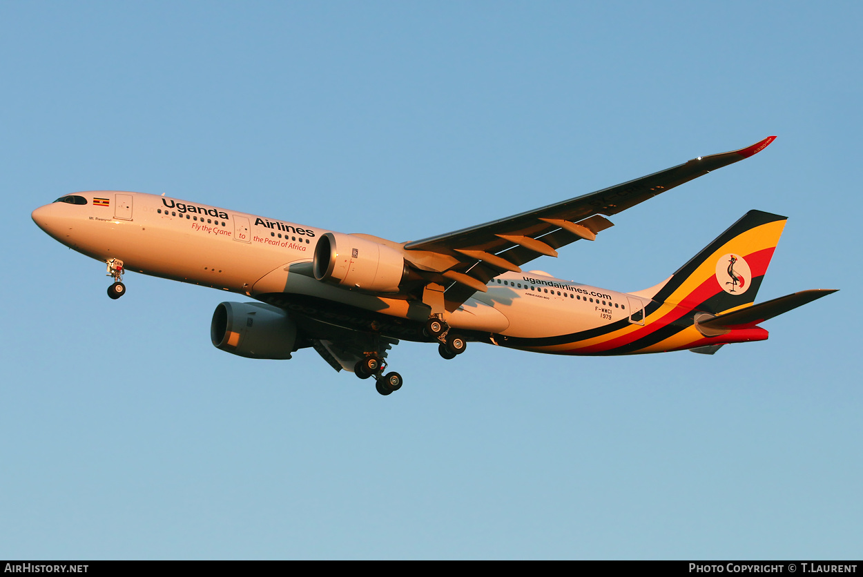 Aircraft Photo of F-WWCI | Airbus A330-841N | Uganda Airlines | AirHistory.net #306327
