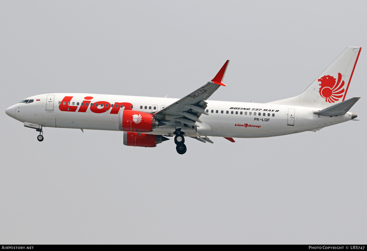 Aircraft Photo of PK-LQF | Boeing 737-8 Max 8 | Lion Air | AirHistory.net #306328
