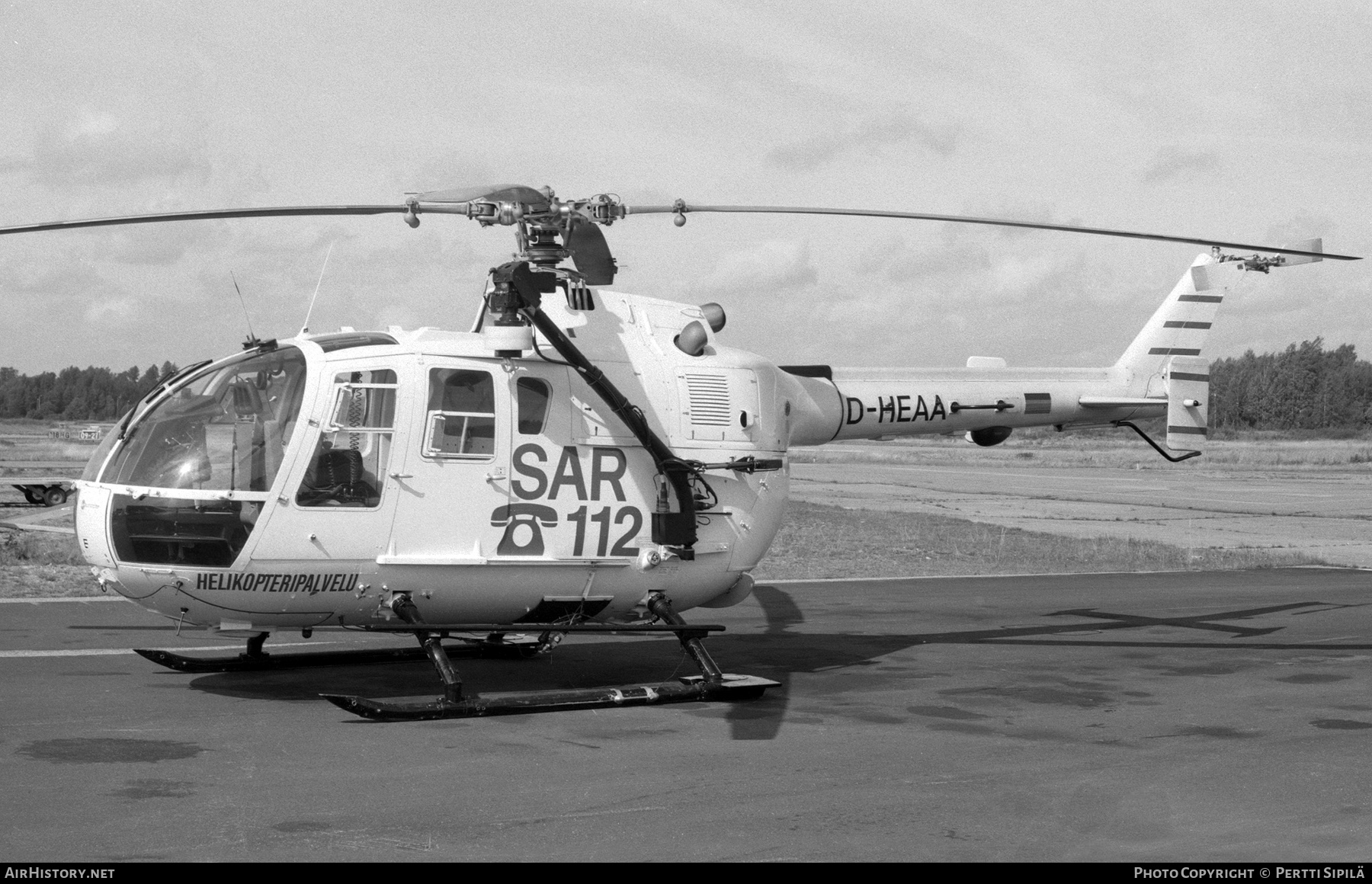 Aircraft Photo of D-HEAA | MBB BO-105CBS-5 | Helikopteripalvelu | AirHistory.net #306346