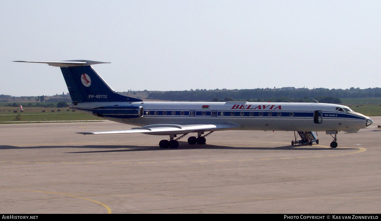 Aircraft Photo of EW-65772 | Tupolev Tu-134A | Belavia | AirHistory.net #306348