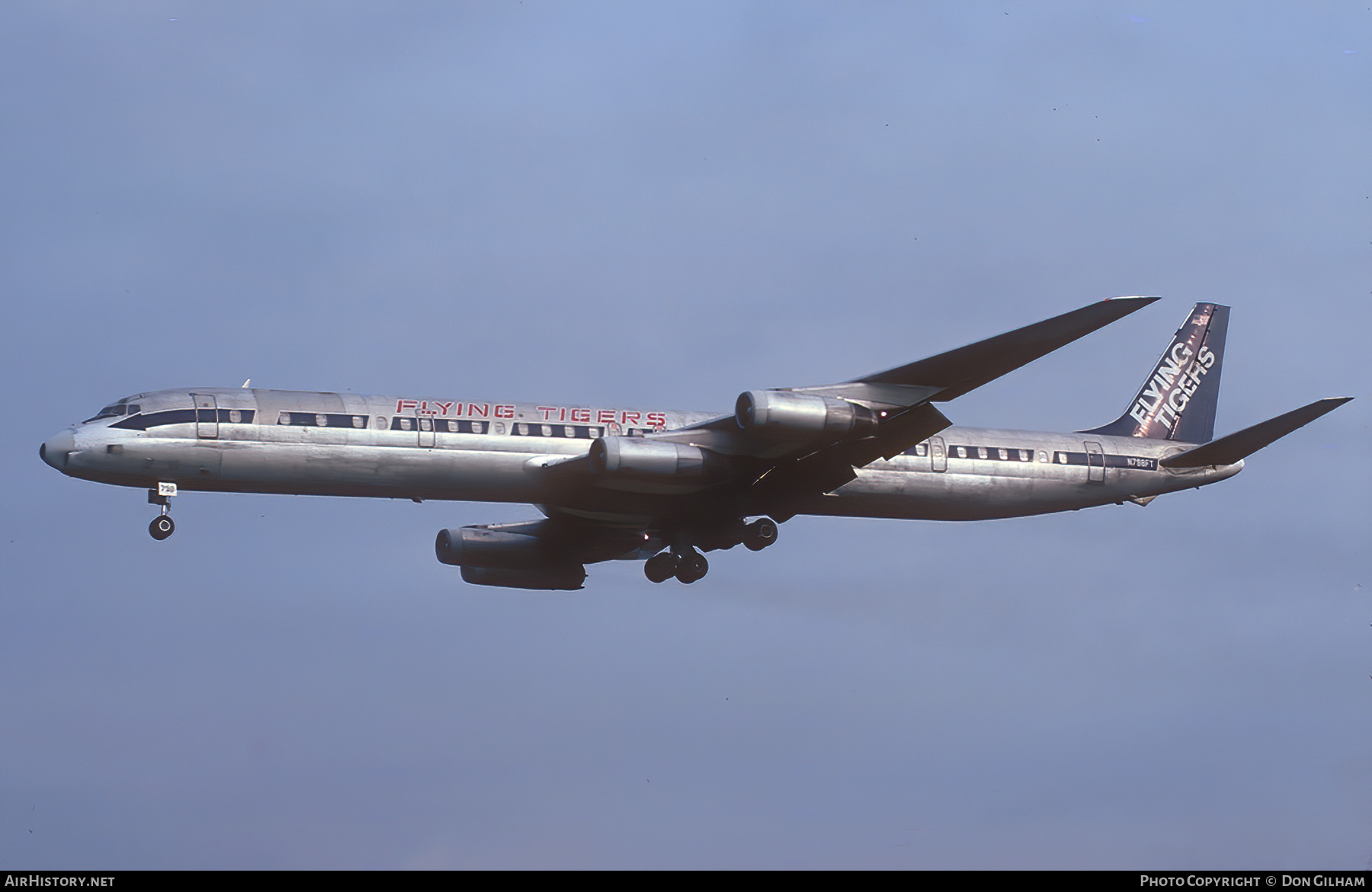 Aircraft Photo of N798FT | McDonnell Douglas DC-8-63CF | Flying Tigers | AirHistory.net #306351