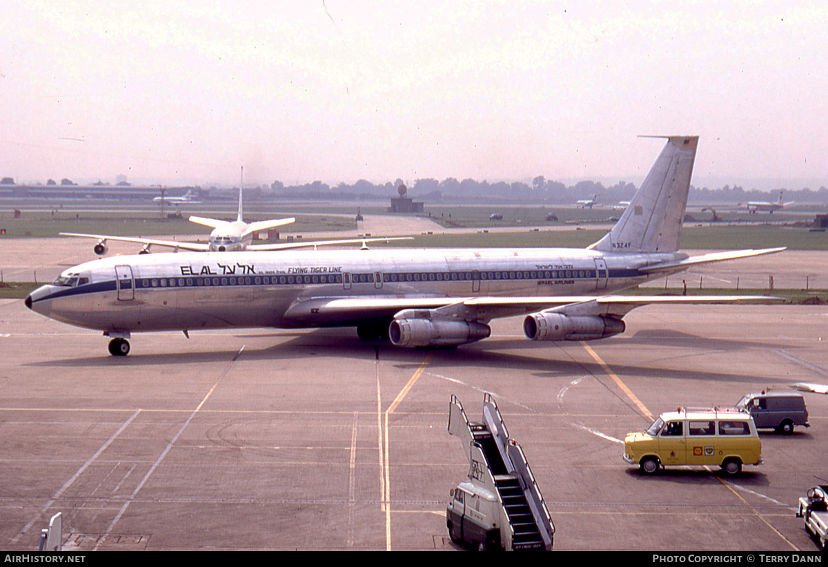 Aircraft Photo of N324F | Boeing 707-349C | El Al Israel Airlines | AirHistory.net #306353