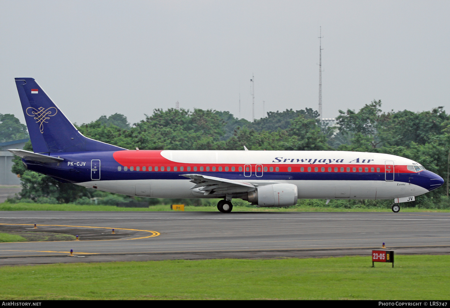 Aircraft Photo of PK-CJV | Boeing 737-4Y0 | Sriwijaya Air | AirHistory.net #306361