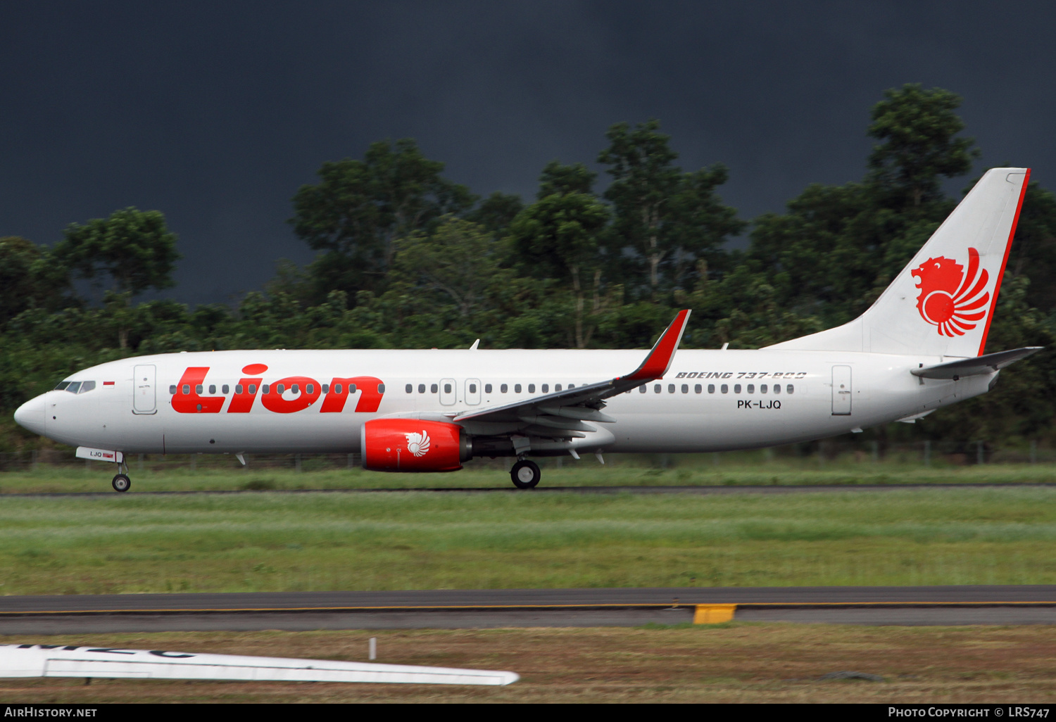 Aircraft Photo of PK-LJQ | Boeing 737-8GP | Lion Air | AirHistory.net #306370