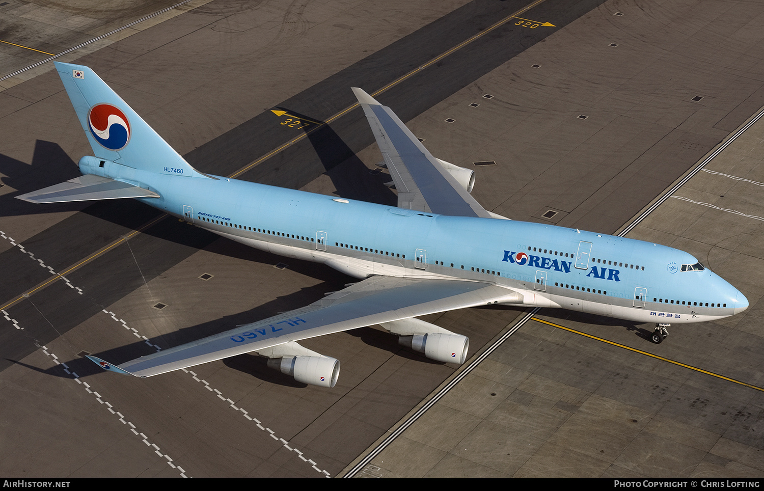 Aircraft Photo of HL7460 | Boeing 747-4B5 | AirHistory.net #306394