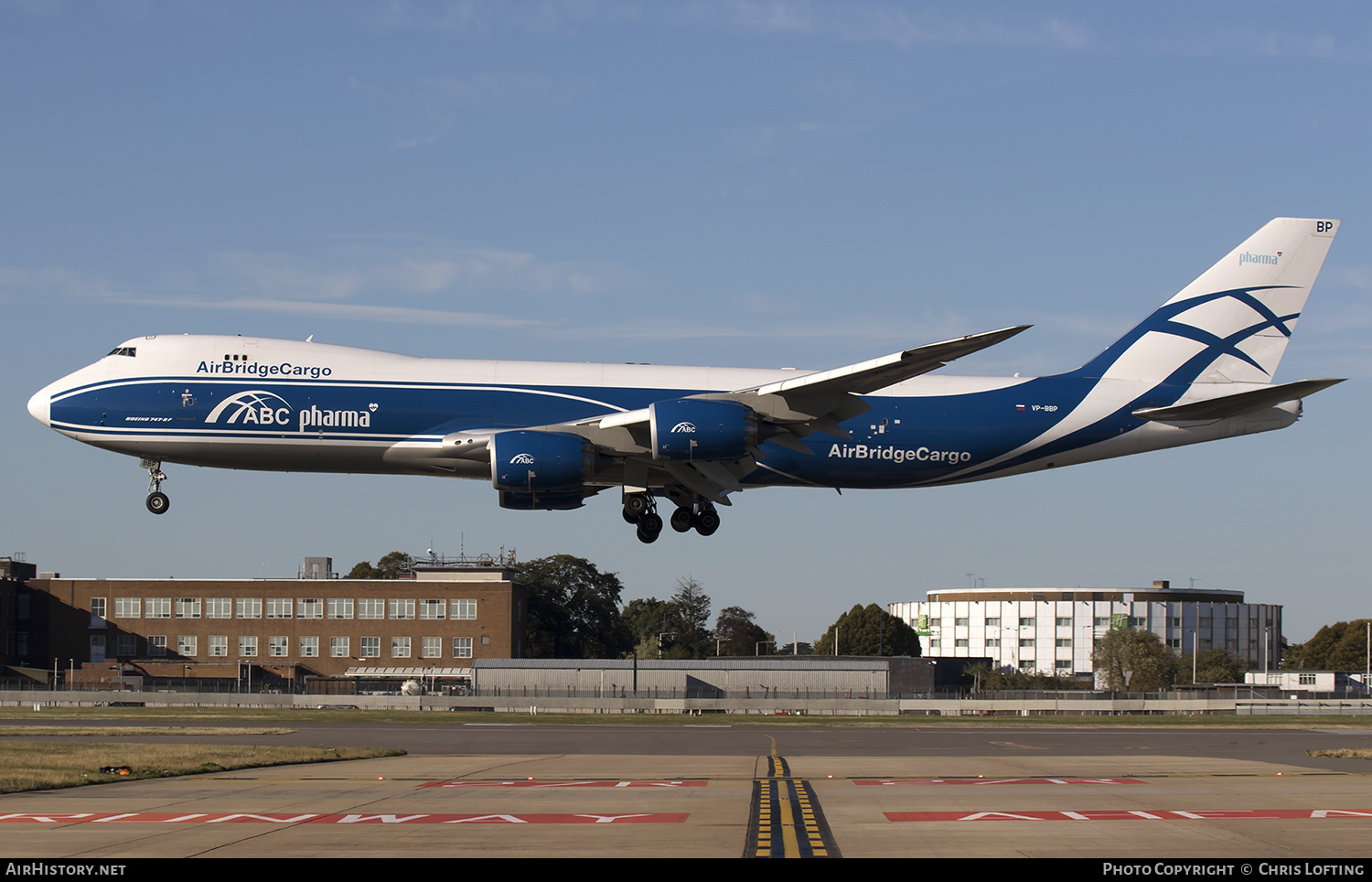 Aircraft Photo of VP-BBP | Boeing 747-8F | ABC Pharma - AirBridgeCargo Airlines | AirHistory.net #306414