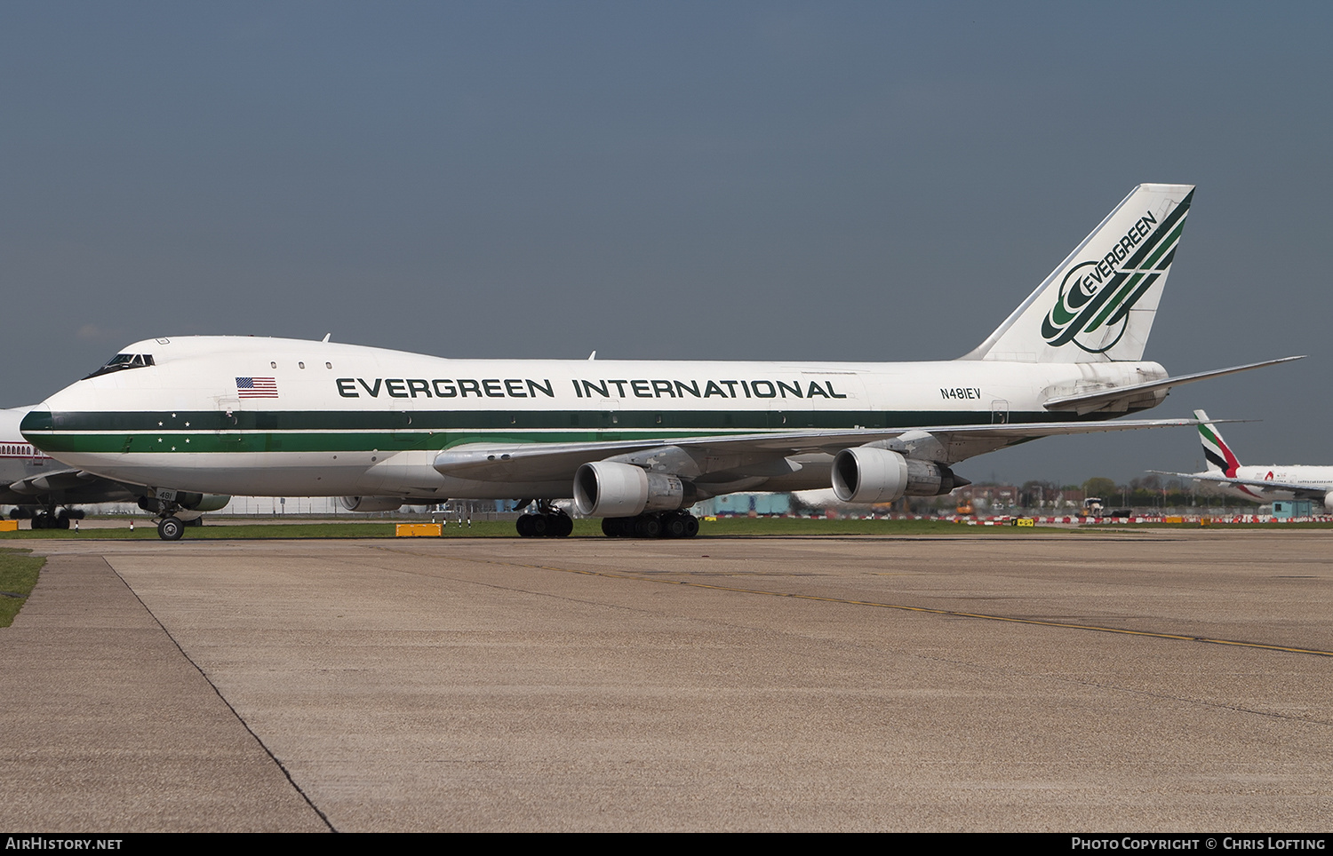 Aircraft Photo of N481EV | Boeing 747-132(SF) | Evergreen International Airlines | AirHistory.net #306416