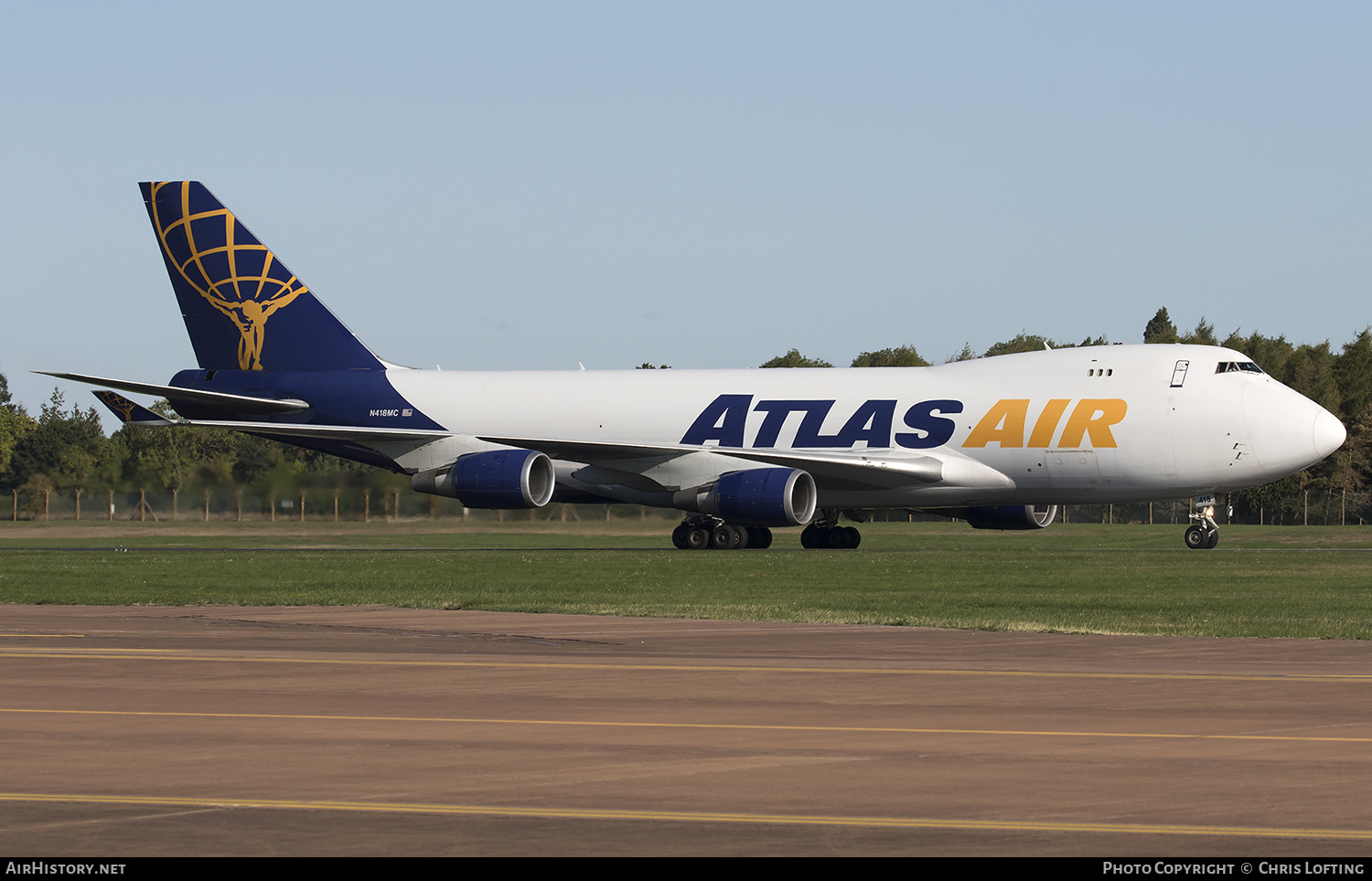 Aircraft Photo of N418MC | Boeing 747-47UF/SCD | Atlas Air | AirHistory.net #306418