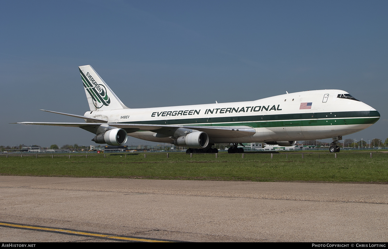 Aircraft Photo of N481EV | Boeing 747-132(SF) | Evergreen International Airlines | AirHistory.net #306419