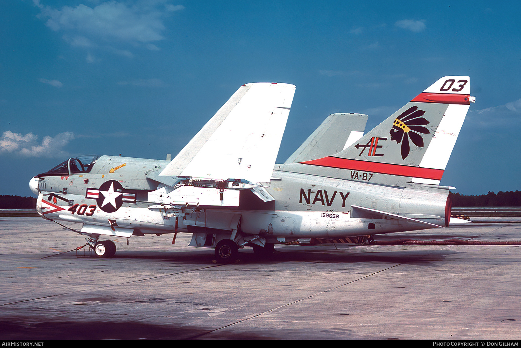 Aircraft Photo of 159659 | LTV A-7E Corsair II | USA - Navy | AirHistory.net #306425