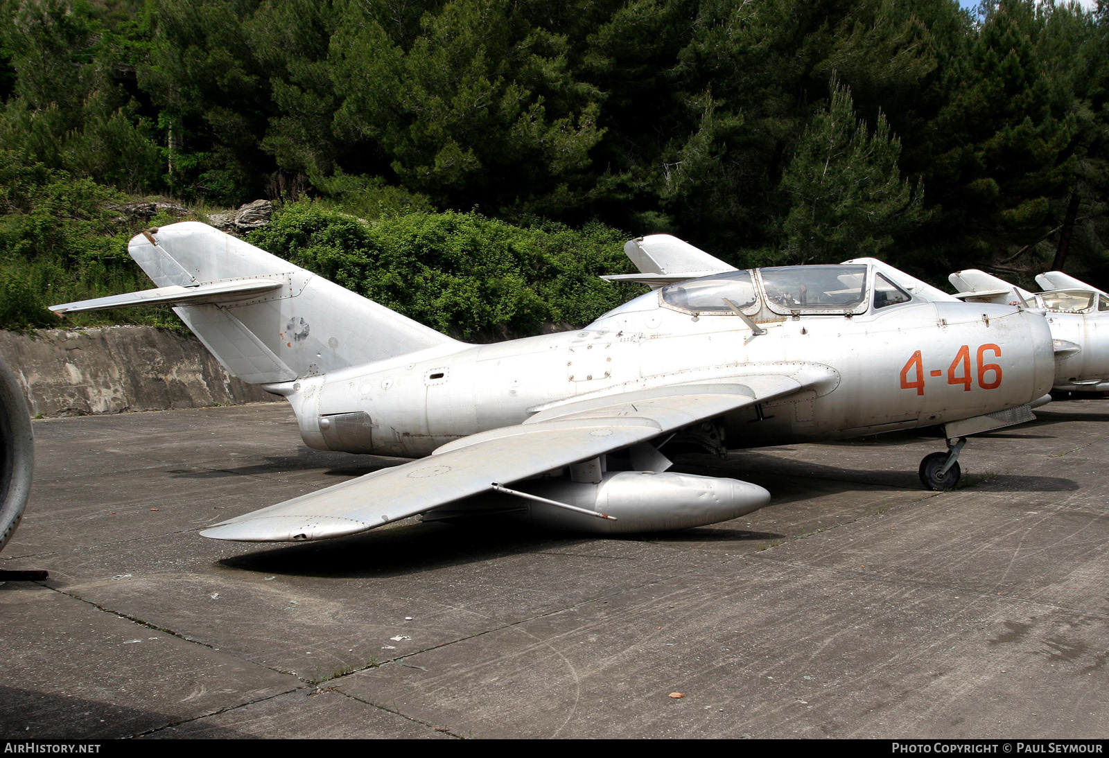 Aircraft Photo of 4-46 | Mikoyan-Gurevich MiG-15UTI | Albania - Air Force | AirHistory.net #306430