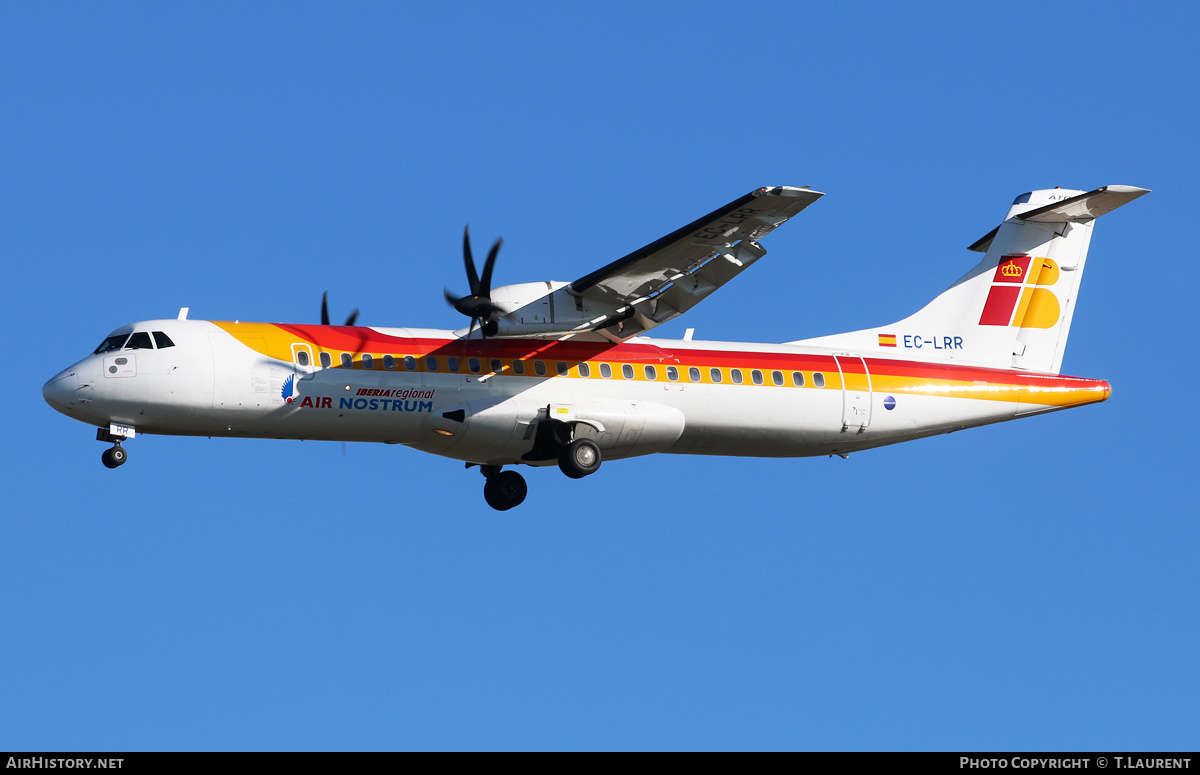 Aircraft Photo of EC-LRR | ATR ATR-72-600 (ATR-72-212A) | Iberia Regional | AirHistory.net #306431