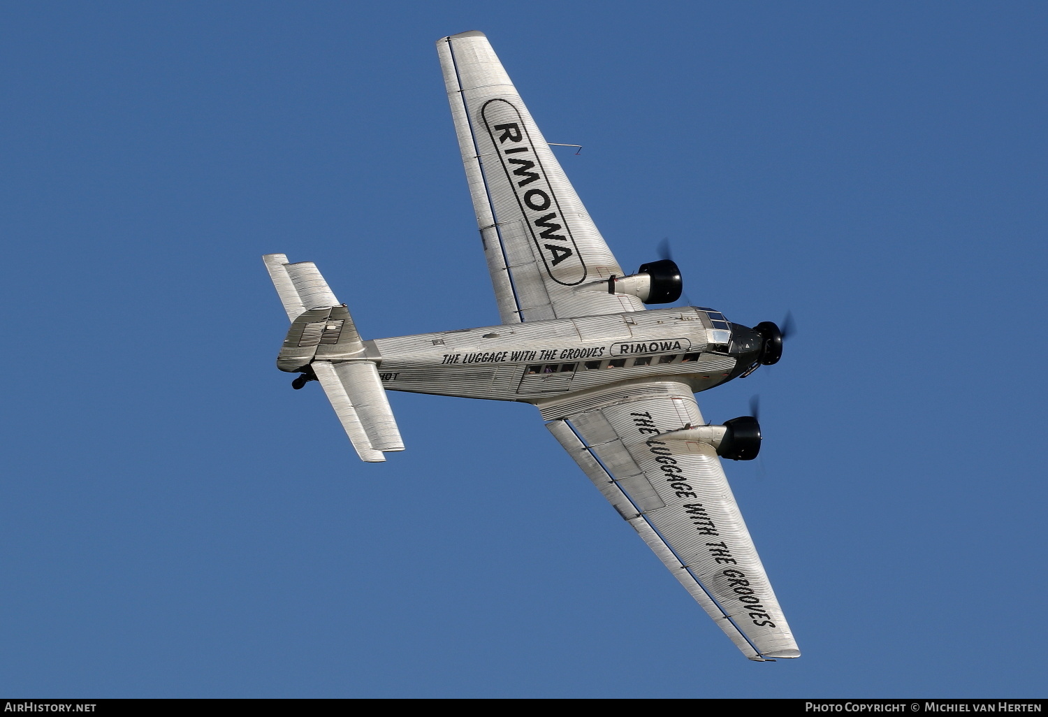 Aircraft Photo of HB-HOT | Junkers Ju 52/3m ge | Ju-Air | AirHistory.net #306442