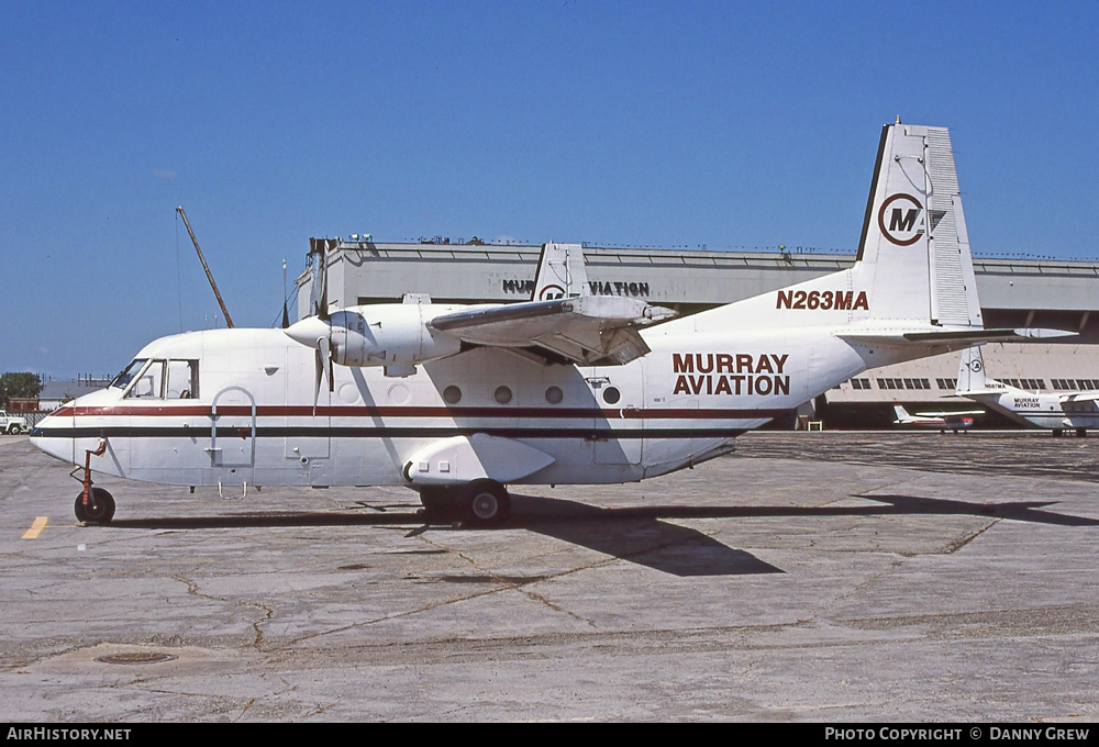 Aircraft Photo of N263MA | CASA C-212-200 Aviocar | Murray Aviaton | AirHistory.net #306454