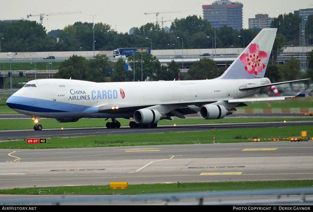 Aircraft Photo of B-18707 | Boeing 747-409F/SCD | China Airlines Cargo | AirHistory.net #306459