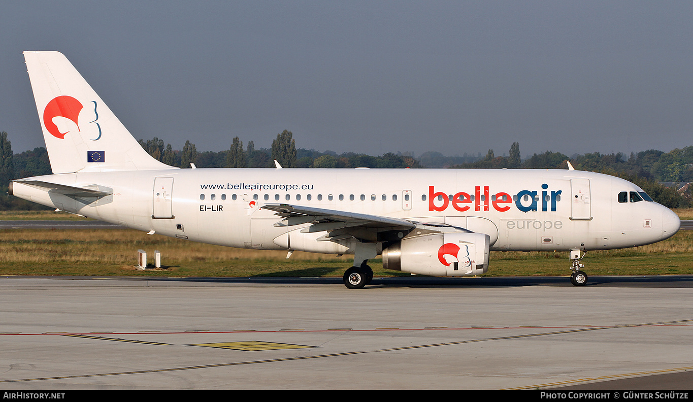 Aircraft Photo of EI-LIR | Airbus A319-132 | Belle Air Europe | AirHistory.net #306463