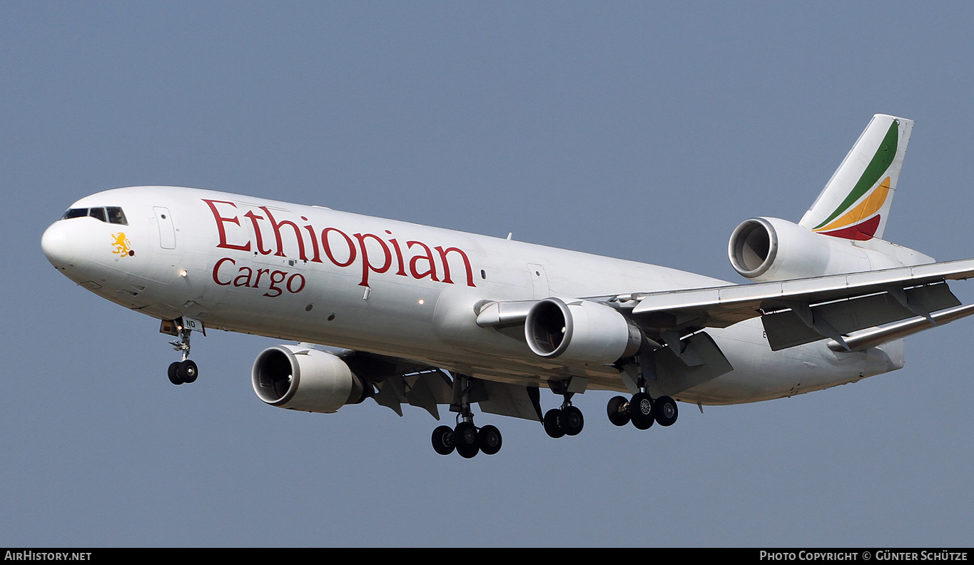 Aircraft Photo of ET-AND | McDonnell Douglas MD-11/F | Ethiopian Airlines Cargo | AirHistory.net #306464