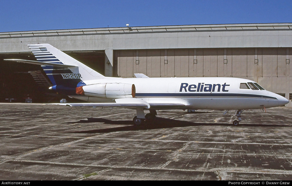 Aircraft Photo of N226R | Dassault Falcon 20DC | Reliant Airlines | AirHistory.net #306465