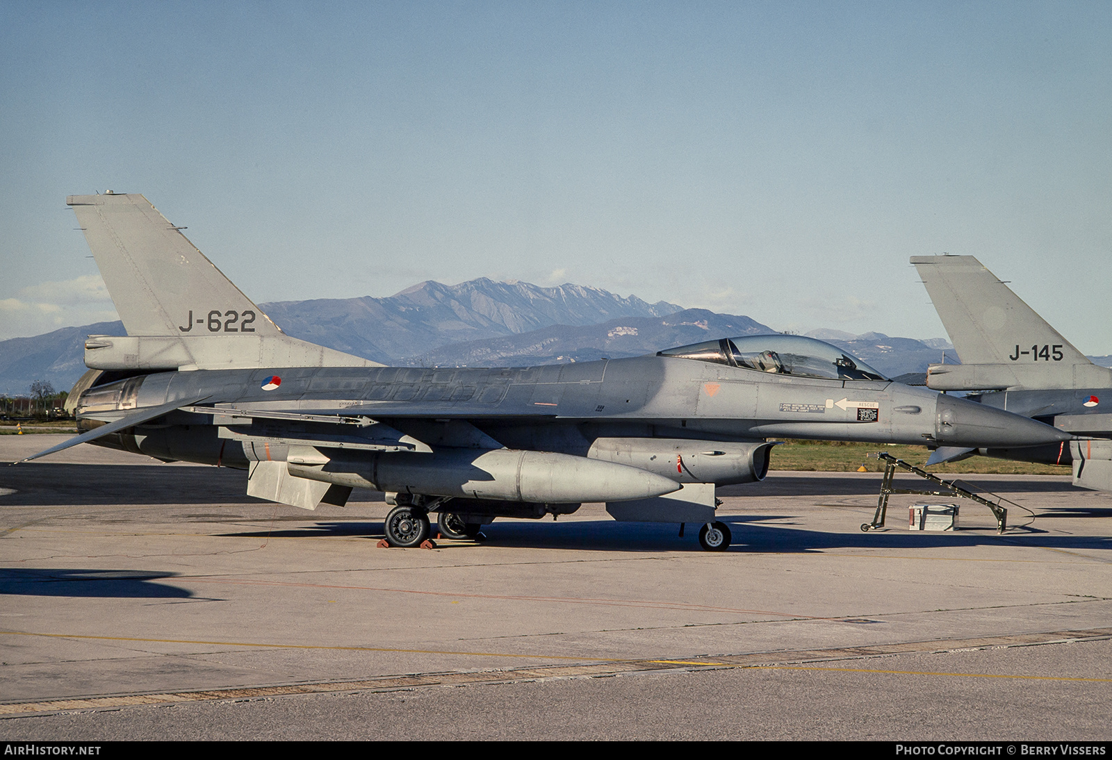 Aircraft Photo of J-622 | General Dynamics F-16A Fighting Falcon | Netherlands - Air Force | AirHistory.net #306466