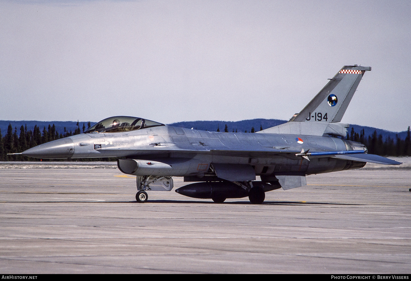 Aircraft Photo of J-194 | General Dynamics F-16A Fighting Falcon | Netherlands - Air Force | AirHistory.net #306472