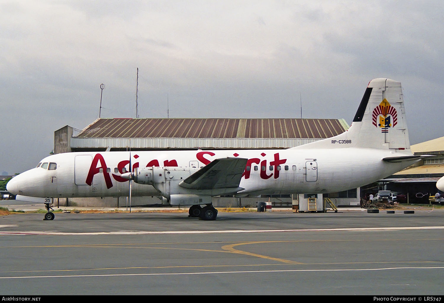 Aircraft Photo of RP-C3588 | NAMC YS-11A-214 | Asian Spirit | AirHistory.net #306494