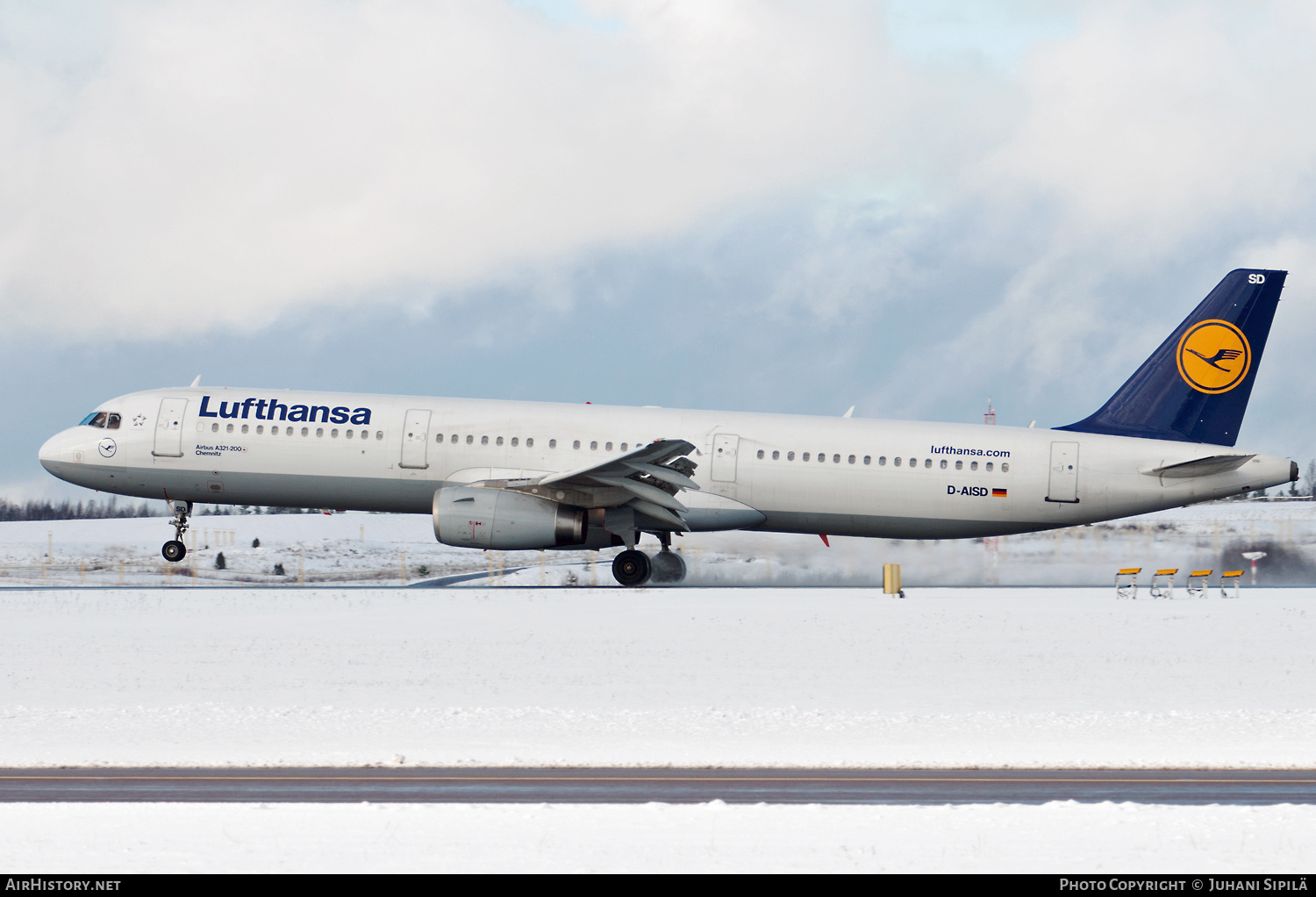 Aircraft Photo of D-AISD | Airbus A321-231 | Lufthansa | AirHistory.net #306502